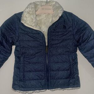 NWOT The North Face Reversible Fuzzy Jacket